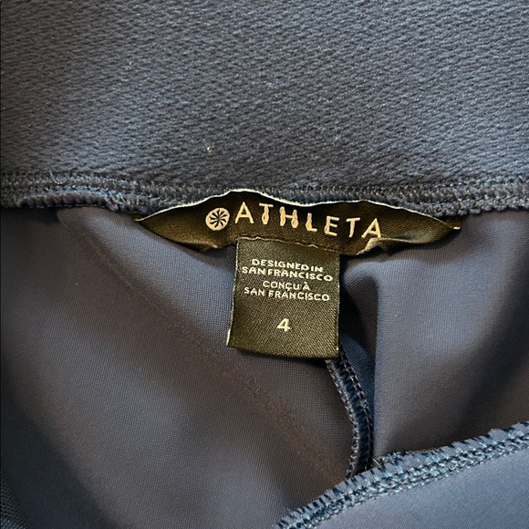 Athleta Navy Leggings 4 - Picture 4 of 9